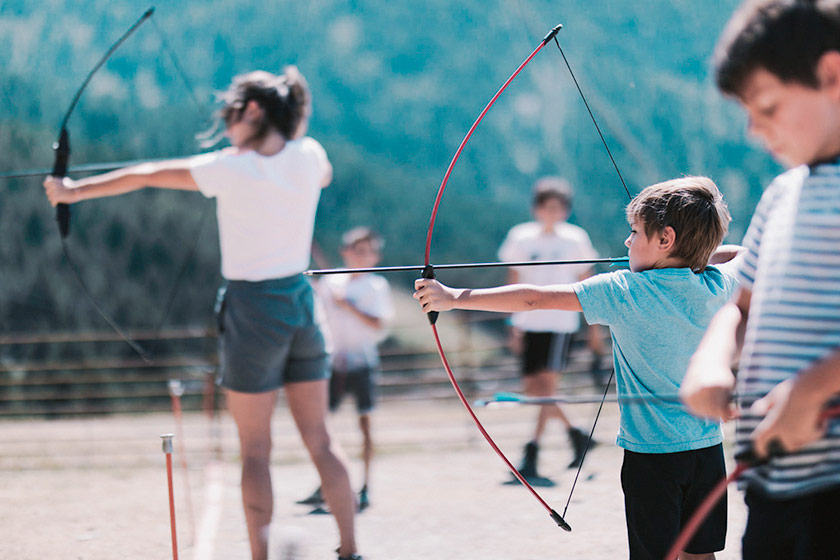 Tiro con arco-verano-montmagic-actividades